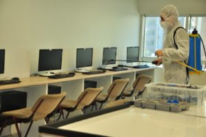 Okullarımız Nasıl Dezenfekte Ediliyor?