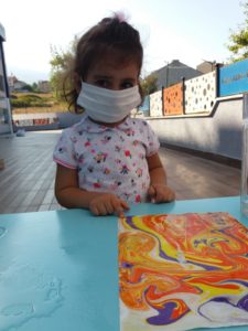 Öğrencilerimiz İle Ebru Sanatı Zamanı