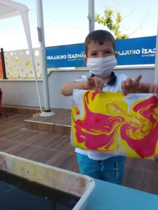 Öğrencilerimiz İle Ebru Sanatı Zamanı