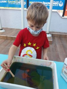 Öğrencilerimiz İle Ebru Sanatı Zamanı